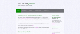 Textured Green responsive html5 template