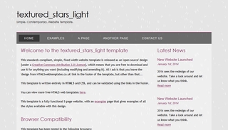 Textured Stars Light responsive html5 template